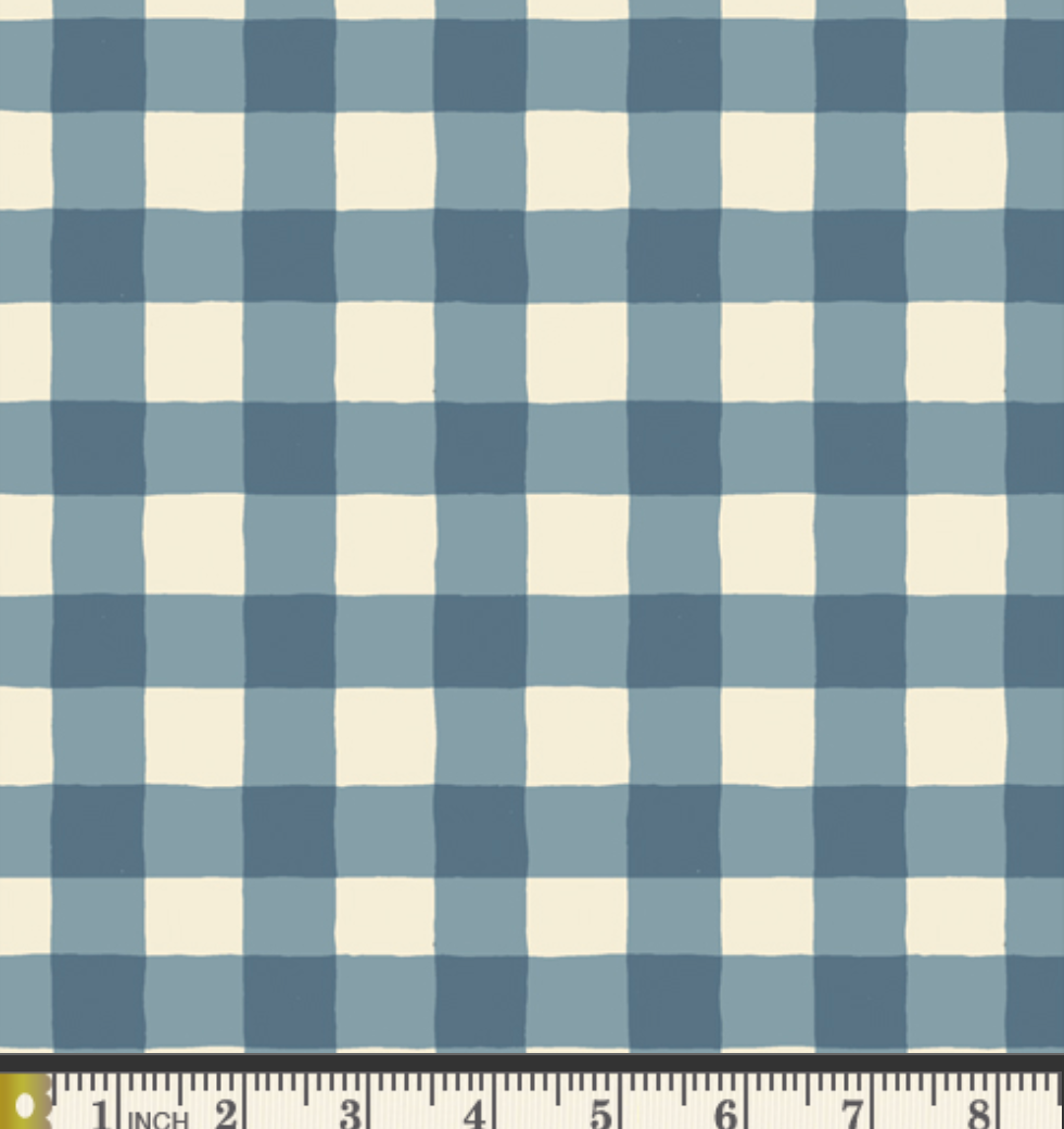 Plaid of my Dreams Sky in Flannel