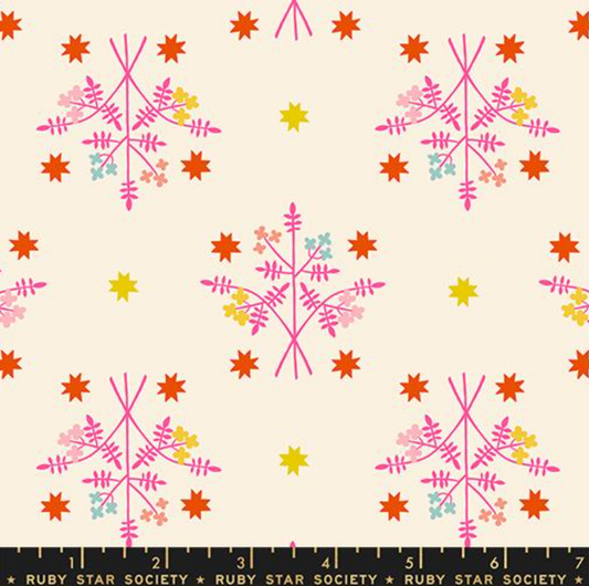 1800 Calico Neon Pink