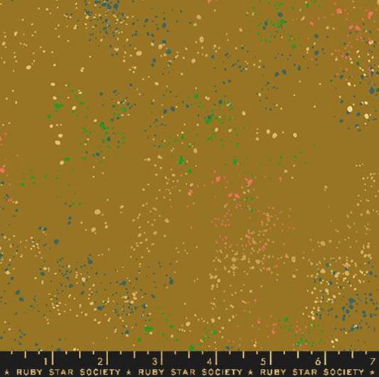 Speckled Metallic Suede