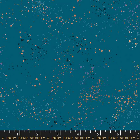 Speckled Metallic Teal