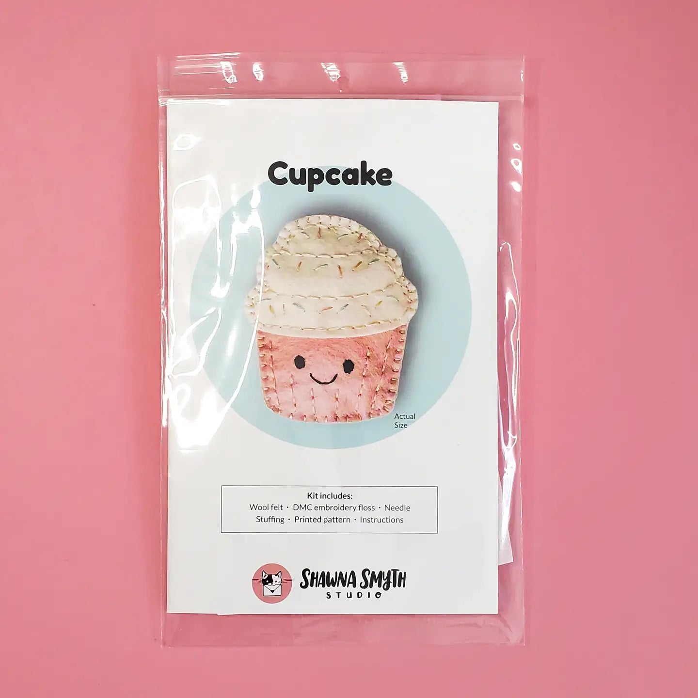 Cupcake DIY Felt Sewing Kit